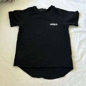 Cool back long hem tshirt